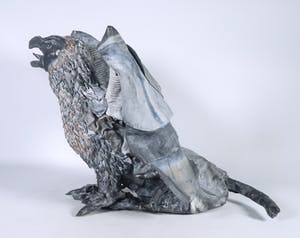 Matthijs Helmich - Loden beeld, Bewaker (Zwaar) kopen? Bied vanaf 450!