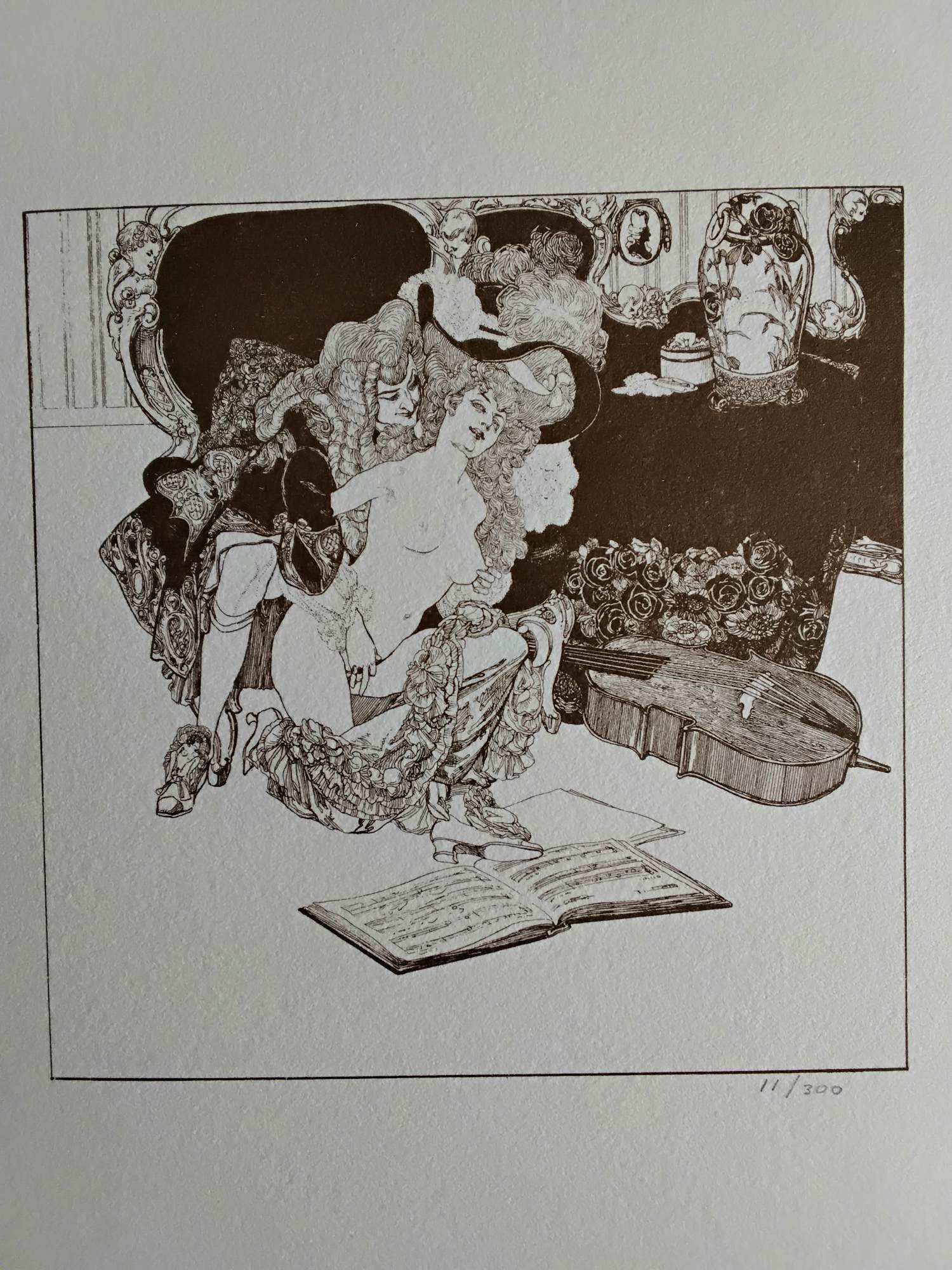 Franz von Bayros - Oh was ein wunderbare stelle kopen? Bied vanaf 35!