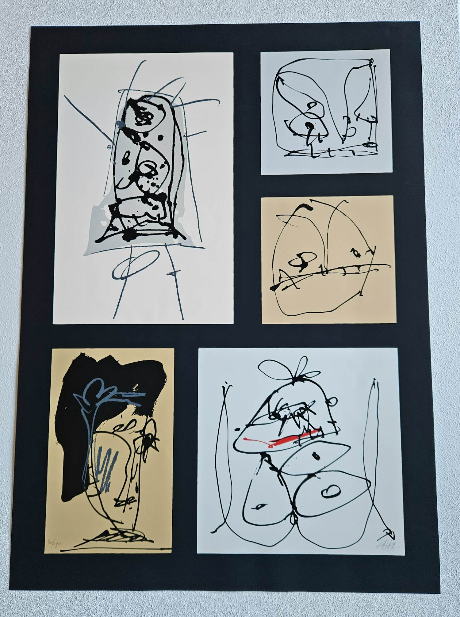 Antonio Saura - Triptico de Amsterdam kopen? Bied vanaf 220!