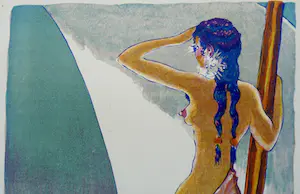 Kees van Dongen - Gravure 1001 nacht: 'Rose-dans-le-calice chez le roi Derbas' kopen? Bied vanaf 10!