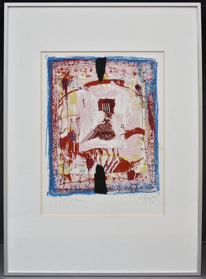 Niet of onleesbaar gesigneerd - abstract baby roze kopen? Bied vanaf 1!