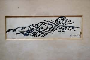 Corneille - Corneille : Inkttekening uit 1956 verkocht voor € 875!