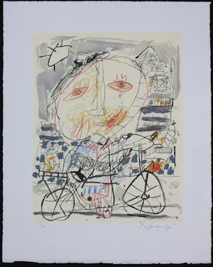 Kees Salentijn - Zeefdruk, Zonder titel kopen? Bied vanaf 10!