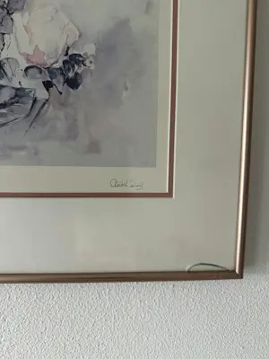 Anita Duijf - 2x grafiek bloemen kopen? Bied vanaf 100!