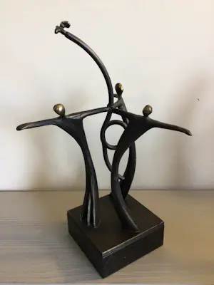 Jits Bakker - “ Een vrolijk drietal “ zeldzaam kopen? Bied vanaf 159!