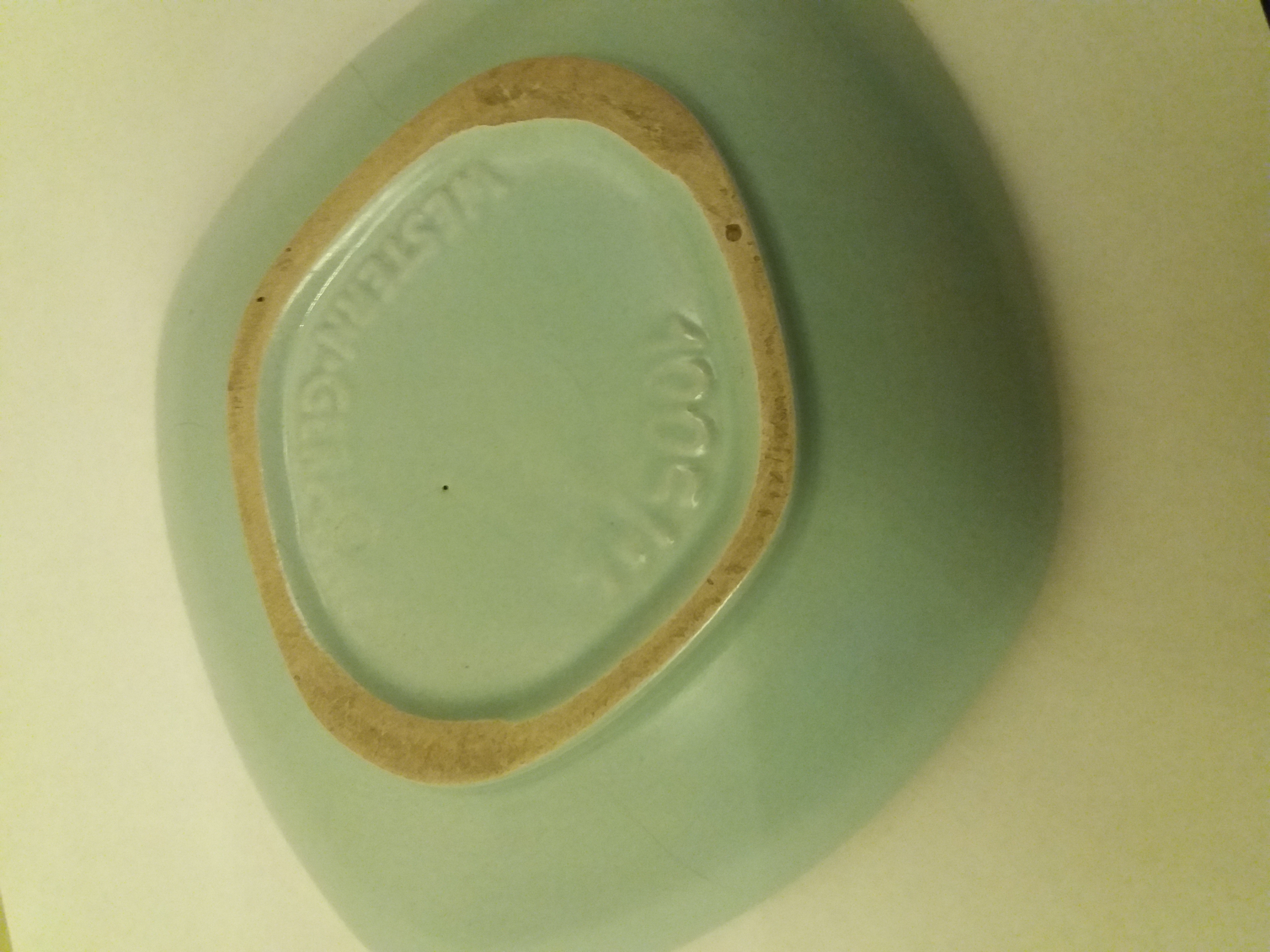 Niet of onleesbaar gesigneerd - Western Germany schaaltje van de jaren 1960  kopen? Bied vanaf 1!