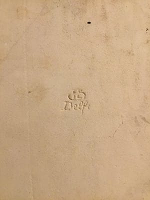 Porceleyne Fles - Cloisonné tegel | Spoorwegstaking 1944 kopen? Bied vanaf 55!