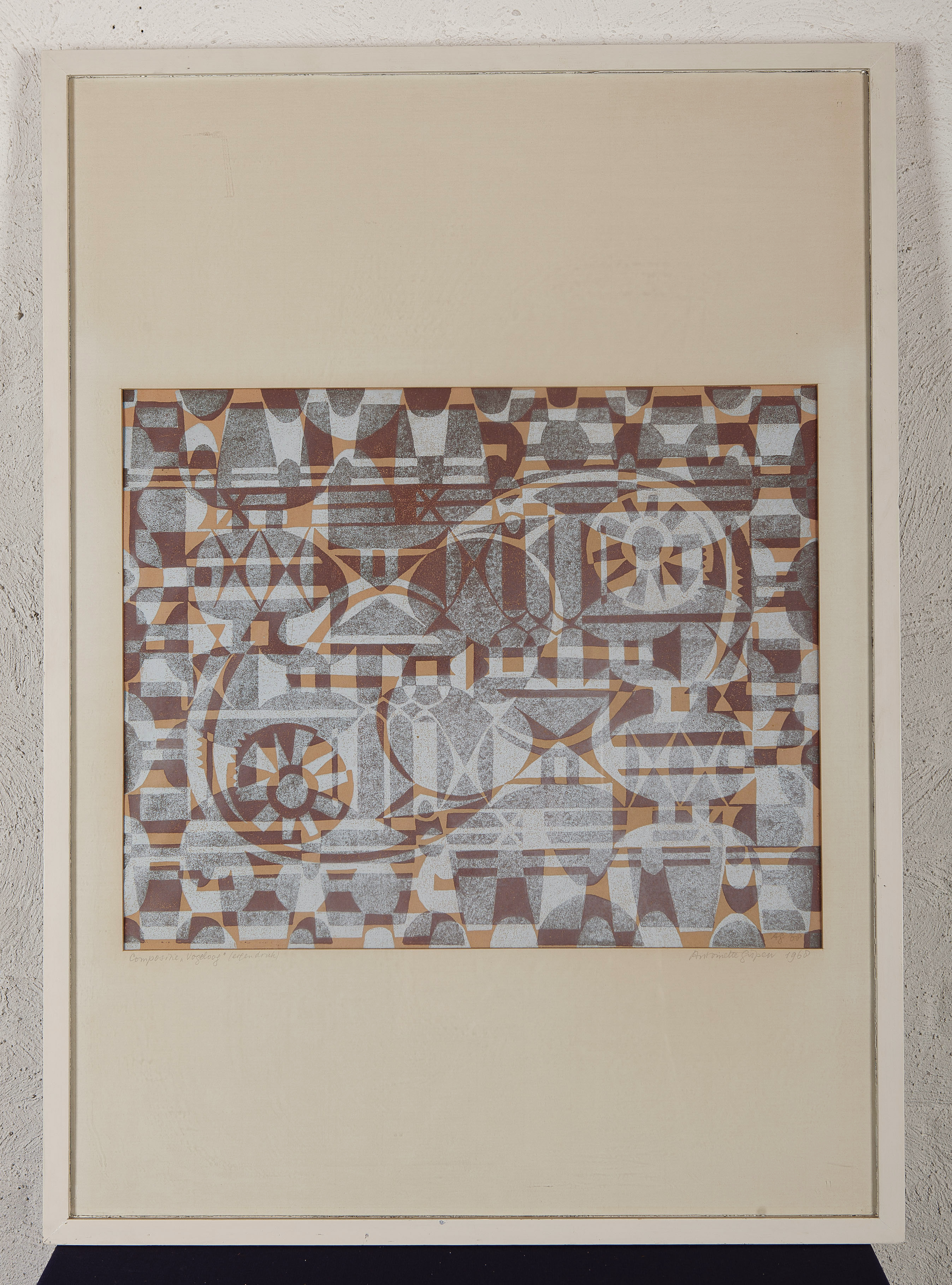 Antoinette Gispen - compositie Vogeloog Scarlet kopen? Bied vanaf 10!