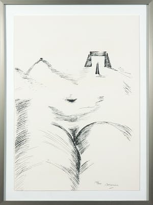 Marius van Beek - Zeefdruk uit de serie Poort van de Zon kopen? Bied vanaf 1!