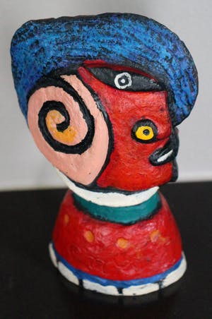 Clemens Briels - Sculptuur: flessenstop kopen? Bied vanaf 35!