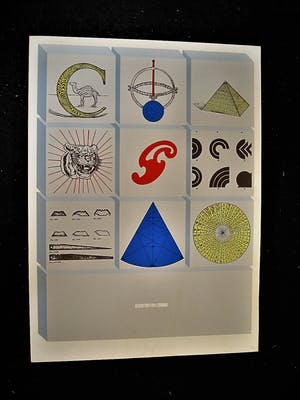 Lucio del Pezzo - "Groep 58 Napels"- potloodgesigneerd Litho "Tycho Brase" oplagenr 124 van 190 kopen? Bied vanaf 10!