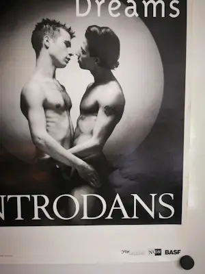 Erwin Olaf - Twee mannen. Poster Introdans. EENMALIGE AANBIEDING kopen? Bied vanaf 79!