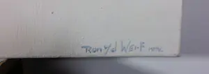 Ron van der Werf - Gemengde techniek op doek, Zonder titel (Zeer groot!) kopen? Bied vanaf 300!