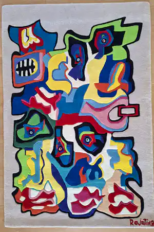 AcheterRoja Ting - Limited Edition Art Rug 3/8? Enchérissez de 915!