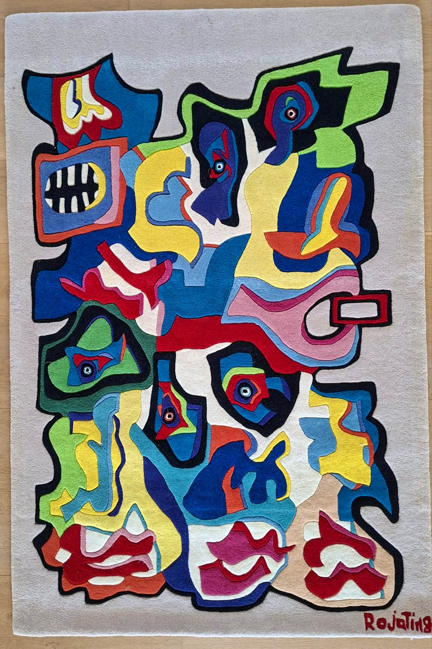 Roja Ting - Limited Edition Art Rug 3/8 kopen? Bied vanaf 980!