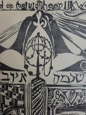 Carel Lion Cachet - Diploma. Houtsnede. Bijlage bij Wendingen. kopen? Bied vanaf 69!