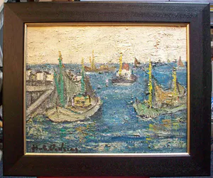 Hubert De Vries - Scheepsverkeer op de Schelde kopen? Bied vanaf 220!