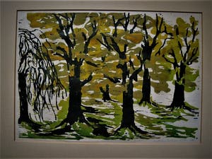 Niet of onleesbaar gesigneerd - 1964 - Expressionistische Gemengde Techniek - potlood-gesigneerd Katz? - kopen? Bied vanaf 1!