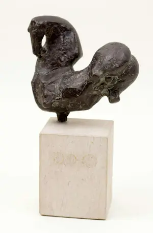 Felix van der Linden - Bronzen paard genaamd Force kopen? Bied vanaf 375!