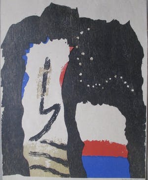 Jef Diederen - Houtsnede kopen? Bied vanaf 50!