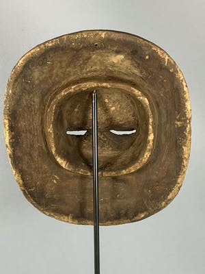 Eket - 190920 - Rare Tribal used African sun mask from Eket - Nigeria. kopen? Bied vanaf 35!