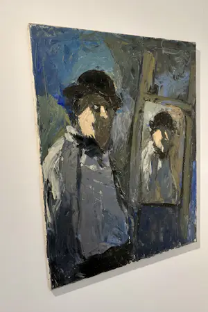 Karel Frank Carwalho - De schilder met zijn schilderij kopen? Bied vanaf 200!