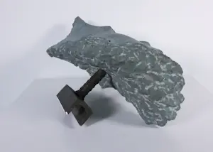 Wijnand Zijlmans - Wandsculptuur uit natuursteen, Hoofd kopen? Bied vanaf 500!