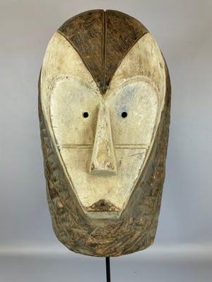 Fang - Old African Mask from the Fang - Gabon. kopen? Bied vanaf 45!
