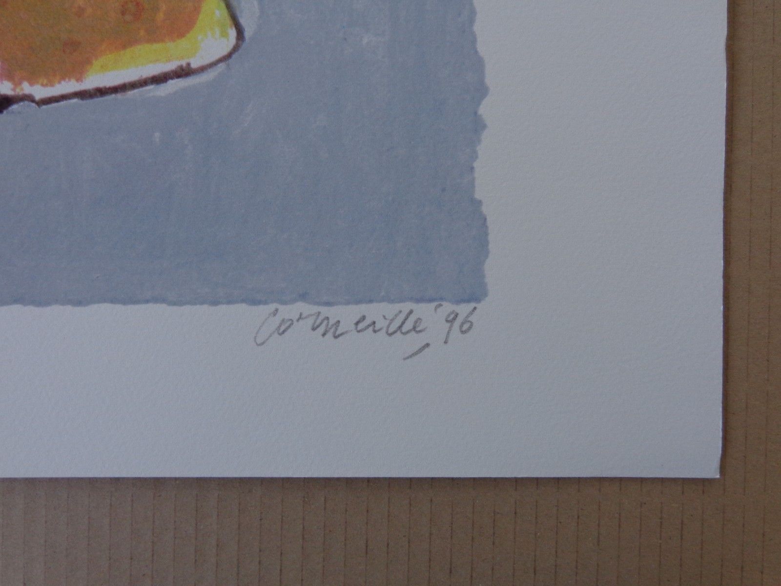 Corneille - ABSTRACTE FIGURATIE / KLEURZEEFDRUK / 60x80cm / SIG / 1996 kopen? Bied vanaf 155!