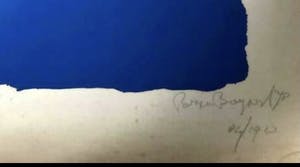 Bram Bogart - Zwart in blauw kopen? Bied vanaf 250!