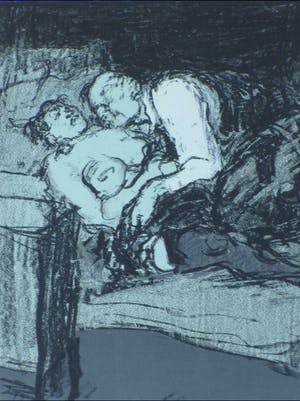 Kurt Lob - Bordeelbezoek - Litho kopen? Bied vanaf 35!