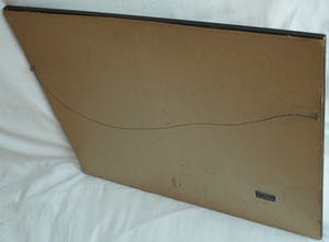 Niet of onleesbaar gesigneerd - Ingelijste houtsnede, Nonnen wandelend in de storm – 1966 kopen? Bied vanaf 1!