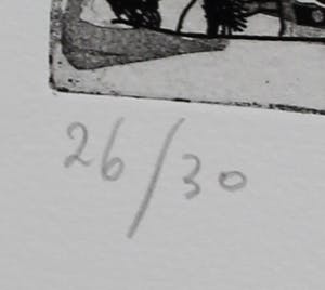 Lucebert - Ets: Paradijs + gedicht - 1981 kopen? Bied vanaf 150!