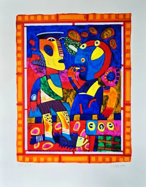 Clemens Briels - Kleurenzeefdruk IT TOOK A WHOLE DAY kopen? Bied vanaf 110!