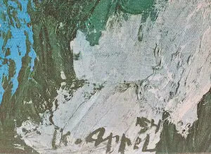 Karel Appel - Zeefdruk op linnen - Abstract kopen? Bied vanaf 50!