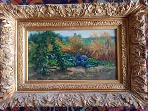 Johannes Cornelis Pabst - rode kool en spruiten in moestuin verkocht voor € 100!