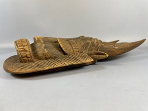 Senufo - Old African Senufo mask - Burkina Faso. kopen? Bied vanaf 25!