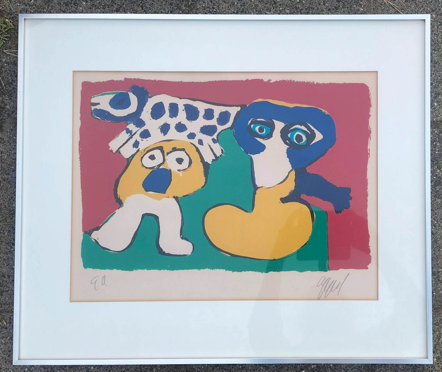 Karel Appel - geen titel verkocht voor € 350!