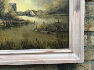 Niet of onleesbaar gesigneerd - Aan het water. kopen? Bied vanaf 1!