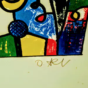 AcheterOtmar Alt - Original Otmar Alt Grafik "Sternzeichen Waage" 1980 Handsigniert, Limitiert? Enchérissez de 150!