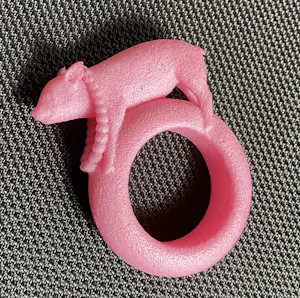 Ted Noten - Miss Piggy, 3D ontwerp ring, kopen? Bied vanaf 95!