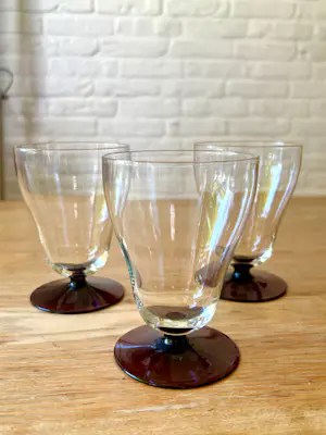 Willem Rozendaal - Set van 3 “Campanula” glazen, Kristalunie Maastricht door W.J.Rozendaal uit 1935 kopen? Bied vanaf 45!