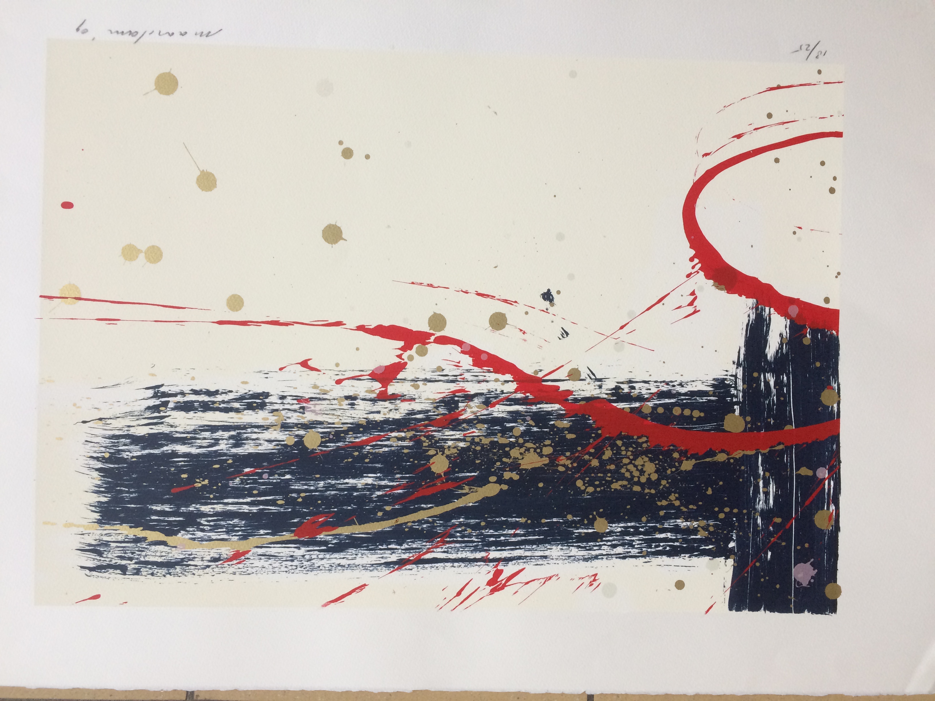 Peter Maasdam - zonder titel verkocht voor € 70!