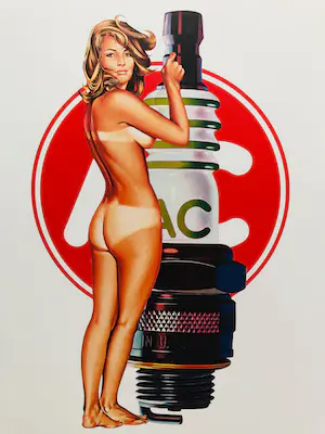 Mel Ramos - The Cut Out Project 2018 - 4 affiches kopen? Bied vanaf 1!