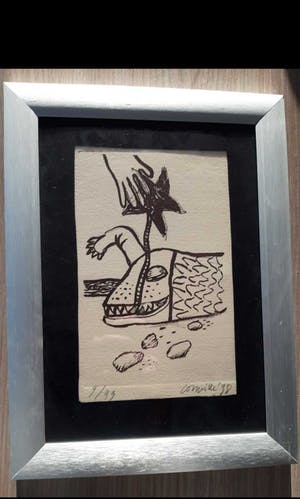 Corneille - litho, handgesigneerd en ingelijst, oplage 99 stuks kopen? Bied vanaf 90!