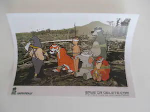 Banksy - Greenpeace, Save Or Delete kopen? Bied vanaf 1!