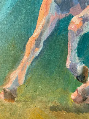 Niet of onleesbaar gesigneerd - paard in galop kopen? Bied vanaf 1!