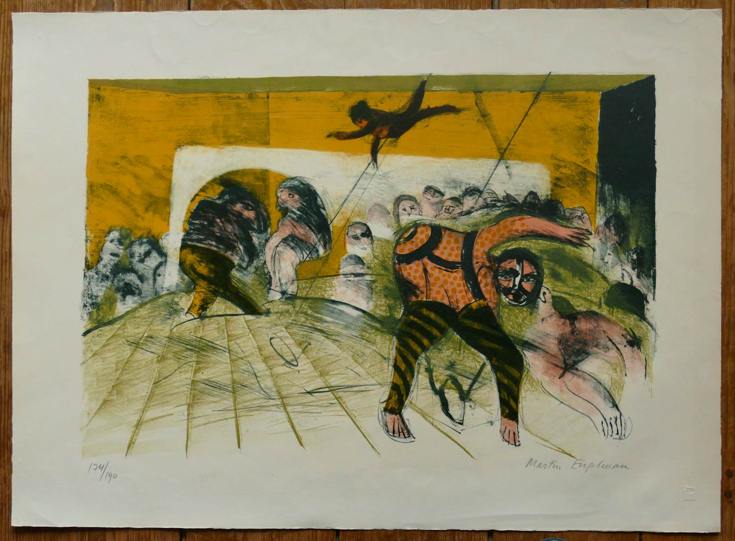 Martin Engelman - Circus 1 Surrealistische Compositie kopen? Bied vanaf 45!