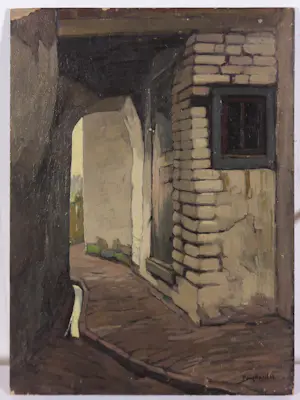 Paul Bodifee - Lot van 7 werken (schilderijen + 1 werk op papier), Landschappen kopen? Bied vanaf 200!