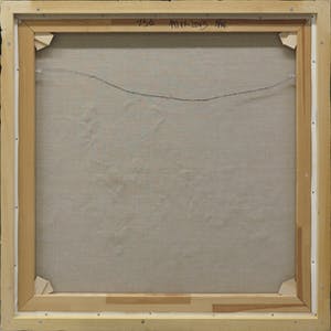 Frans Nicolai - Olieverf op doek, Abstract landschap - Ingelijst kopen? Bied vanaf 100!